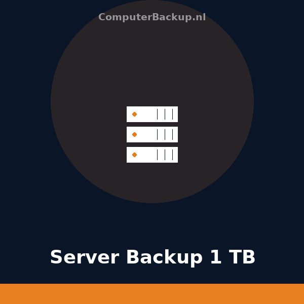 Server Backup 1 TB - ComputerBackup.nl