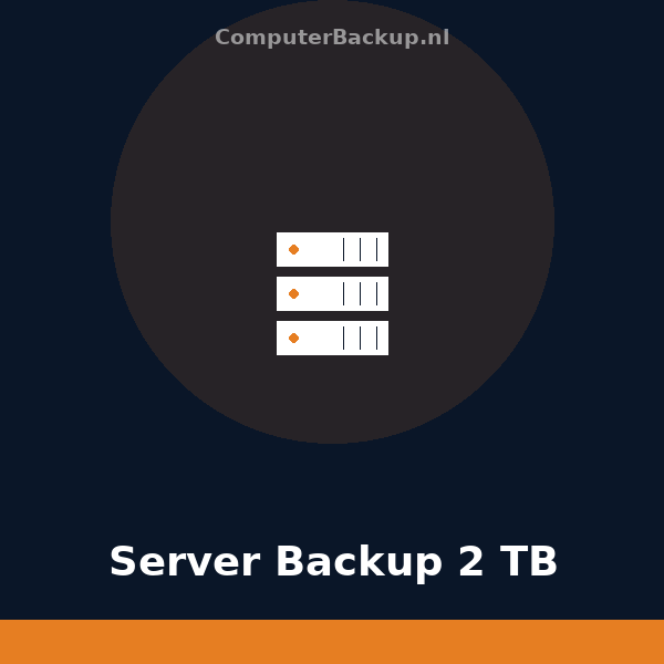 Server Backup 2 TB - ComputerBackup.nl