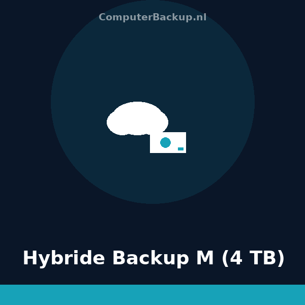 Hybride Backup M (4 TB) - ComputerBackup.nl