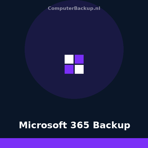Microsoft 365 Backup - ComputerBackup.nl