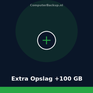 Extra Opslag +100 GB - ComputerBackup.nl