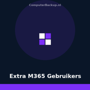 Extra M365 Gebruikers - ComputerBackup.nl